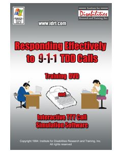Responding Effectively to 9-1-1 TTY Calls – Training DVD