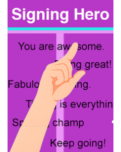 Signing Hero